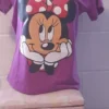 Camiseta Adulto Baby Look Minnie