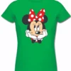 Camiseta Adulto Baby Look Minnie