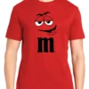 Camiseta Adulto Masculino M&m Carinha