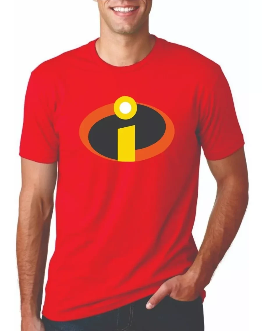 Camiseta Adulto Masculino Os Incríveis