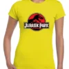 Camiseta Baby Look Feminina Jurassic Park