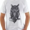 Camiseta Coruja Adulto Tradicional
