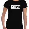 Camiseta Feminina Baby Look Muse Banda Rock
