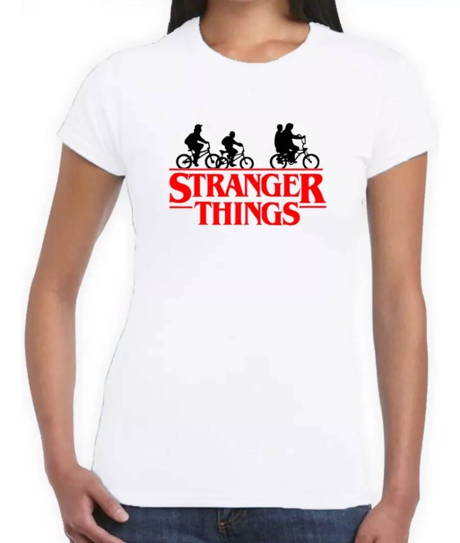 Camiseta Feminina Baby Look Stranger Things Eleven Mike