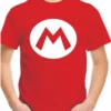 Camiseta Infantil Mário Bros ( 1 Pç )