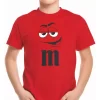 Camiseta Infantil M&m