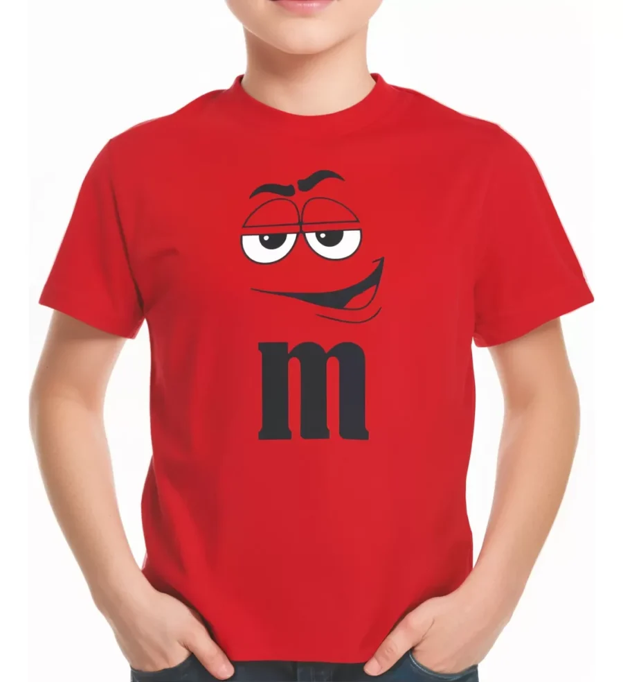 Camiseta Infantil M&m