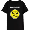 Camiseta Infantil Unissex Iron Maiden Logo Banda Rock