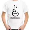 Camiseta Infantil Unissex Legião Urbana Banda Rock Nacional