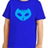 Camiseta Infantil Unissex Menino Gato Pj Mask Desenho