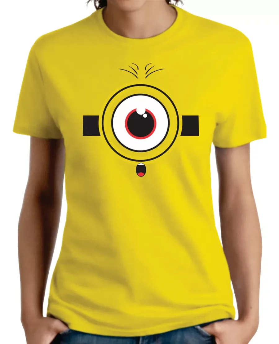 Camiseta Minions ( Adulto Baby Look )