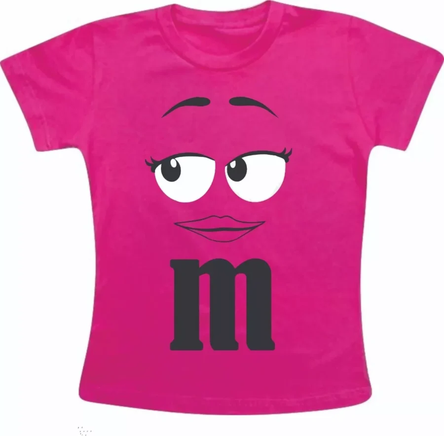 Camiseta M&m Infantil Mod. 3