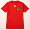 D_NQ_NP_2X_616429-MLA113854815505_062026-F-camiseta-manga-curta-aduulto-vermelha-robin-dc-comics Camiseta Manga Curta Adulto Tradicional Vermelha Robin Silk Screen Manual mlr