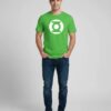 Camiseta Adulto Manga Curta Malha PV Verde Lanterna Verde Estampa Silk Screen Manual HQ Premium mlc