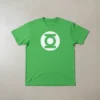 Camiseta Adulto Manga Curta Malha PV Verde Lanterna Verde Estampa Silk Screen Manual HQ Premium mlc