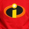 D_NQ_NP_2X_776330-MLB115310216321_072026-F-camiseta-infantil-os-incriveis Camiseta Manga Curta Vermelha Infantil Unissex Os Incríveis Silk Screen Manual Premium mlc