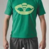 Camiseta Manga Curta Verde Adulto Unissex Lagartixo Pj Masks spe
