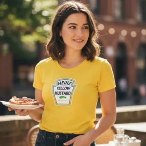 D_NQ_NP_2X_916623-MLA106678182637_022026-F-camiseta-ketchup-e-mostarda-baby-look- Camiseta Amarela Baby Look Feminina Mostarda mlr