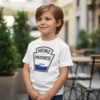 Camiseta Manga Curta Branca Infantil Unissex Heinz Maionese Silk Screen Manual T-shirt Premium Shopee