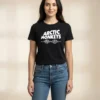 Camiseta Feminina Baby Look Arctic Monkeys Banda Rock Indie mlr