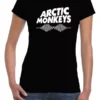 Camiseta Feminina Baby Look Arctic Monkeys Banda Rock Indie