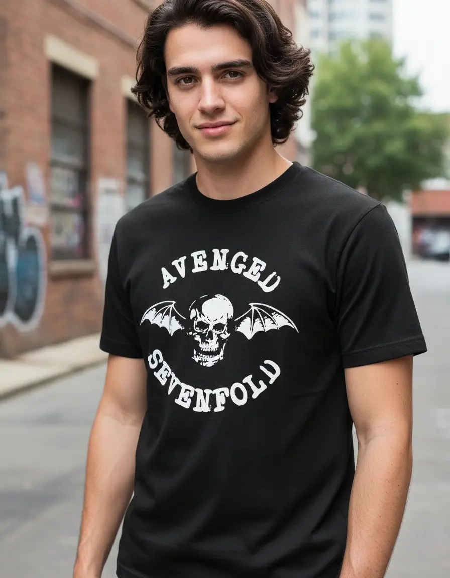 Camiseta Banda Avenged Sevenfold mlc