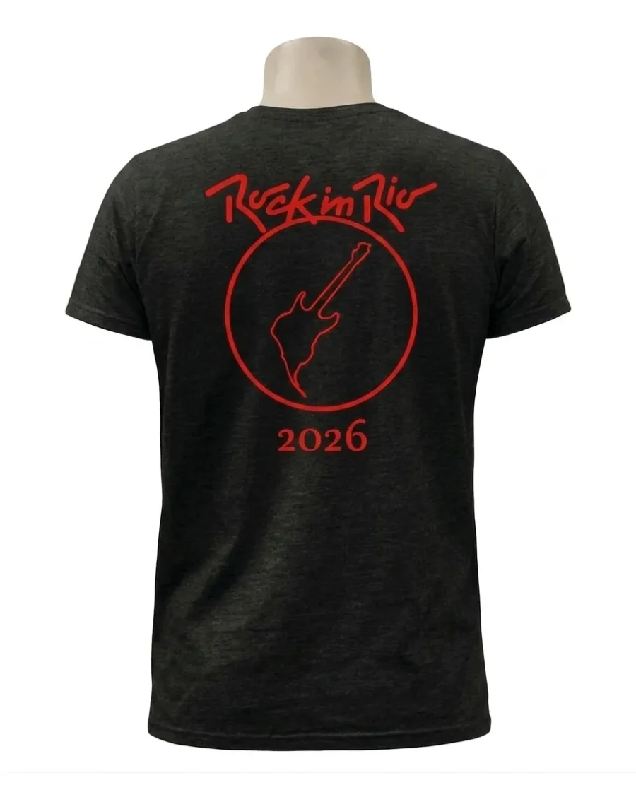 Camiseta Rock In Rio 2026 Avenged Sevenfold Tradic Fr/ct