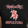 Camiseta Rock In Rio 2026 Sepultura Baby Look
