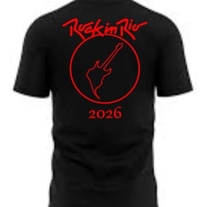 Camiseta Rock In Rio 2026 Luísa Sonza Tradicional