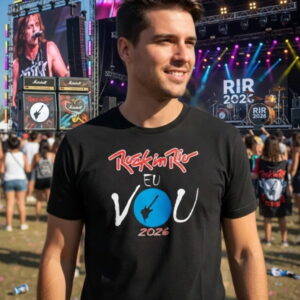 Camiseta Rock In Rio Eu Vou 2026 Tradicional