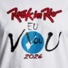 Camiseta Rock In Rio Eu Vou 2026 Festival Música Unissex