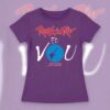 Camiseta Baby Look Unissex Rock In Rio 2026 Eu Vou Roxa