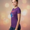 Camiseta Baby Look Unissex Rock In Rio 2026 Eu Vou Roxa