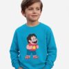 1d Blusa Moletom Algodão Flanelado Infantil Unissex Azulturquesa Steven Universo Estampa Silk Screen
