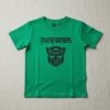 D_NQ_NP_2X_651249-MLA113190824508_072026-F Camiseta Manga Curta Malha PV Infantil Unissex Verde Transformers Estampa Silk Screen Manual Premium