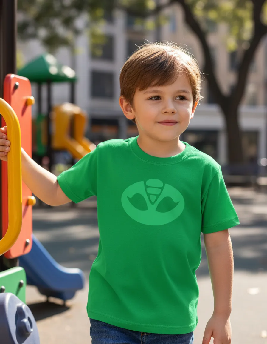 D_NQ_NP_2X_665342-MLB111184350783_052026-F-camiseta-infantil-unissex-lagartixo-pj-mask-desenho Camiseta Infantil Unissex Lagartixo Pj Mask Desenho Verde