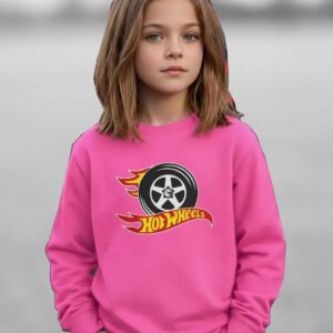 D_NQ_NP_2X_676766-MLA113623910518_072026-F-moletom-algodao-flanelado-unissex-rosa-infantil-hot-wheels Moletom Hot Wheels Infantil Premium ( Rosa )