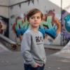 D_NQ_NP_2X_682586-MLA112695212738_062026-F-moletom-infantil-acdc-back-in-black-cinza-10-cinza Blusa Moletom Algodão Flanelado Unissex Infantil Ac/dc Back In Black Cinza
