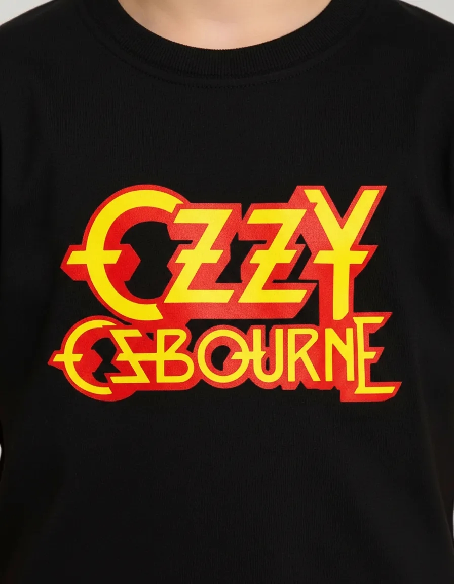 D_NQ_NP_2X_685588-MLB115311248507_072026-F-camiseta-manga-curta-infantil-unissex-preta-logo-ozzy Camiseta Infantil Unissex Preta Ozzy Osbourne Silk Screen mlc