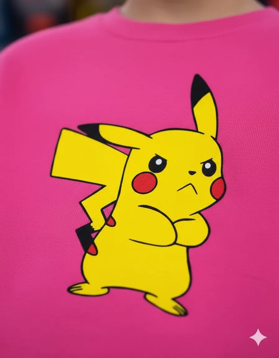 D_NQ_NP_2X_687061-MLA112288995064_062026-F Moletom Flanelado Algodão Rosa Infantil Pikachu Prime Hq