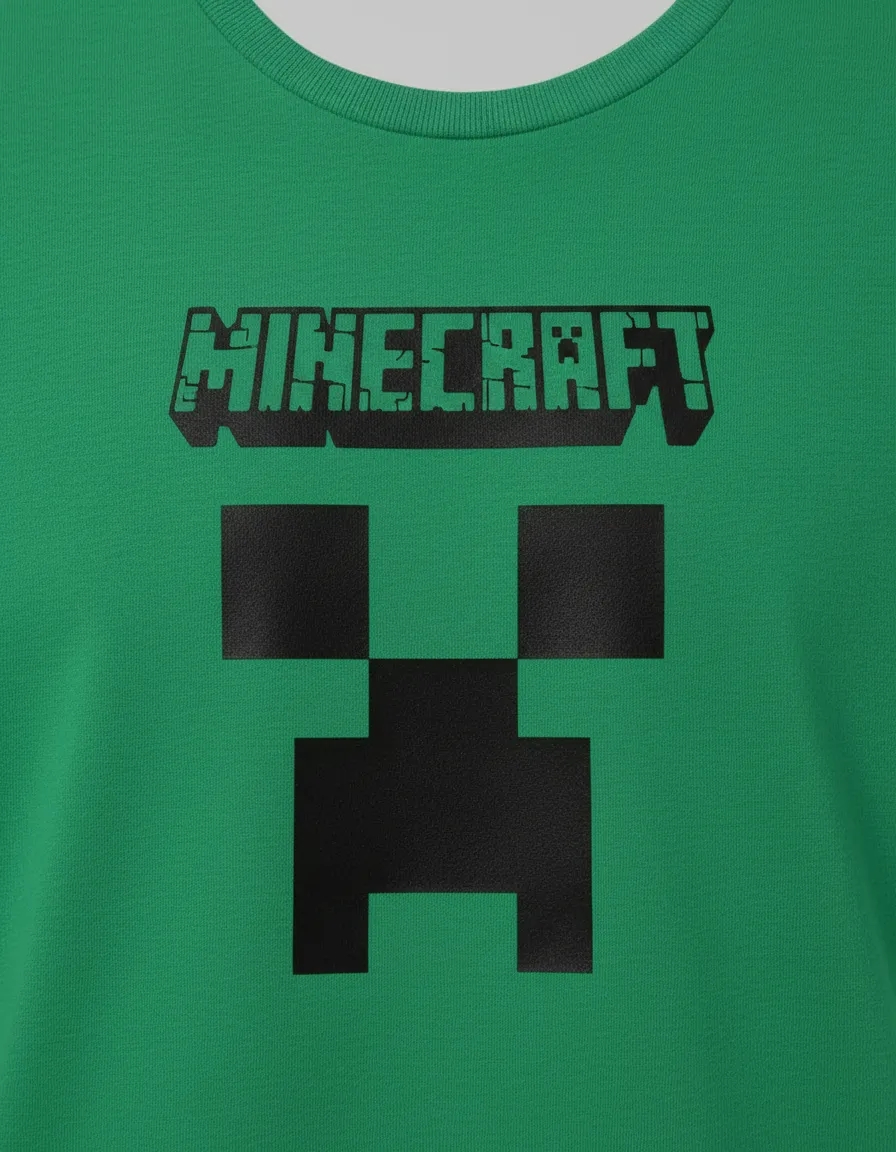 D_NQ_NP_2X_942240-MLA113793043830_072026-F-camiseta-manga-curta-adulto-unissex-verde-minecraft Camiseta Manga Curta Adulto Unissex Verde Minecraft Creeper mlc