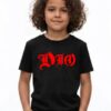 Camiseta Preta Infantil Ronnie James Dio mlr