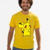 Camiseta Manga Curta Adulto Unissex Pokemon Pikachu mlc