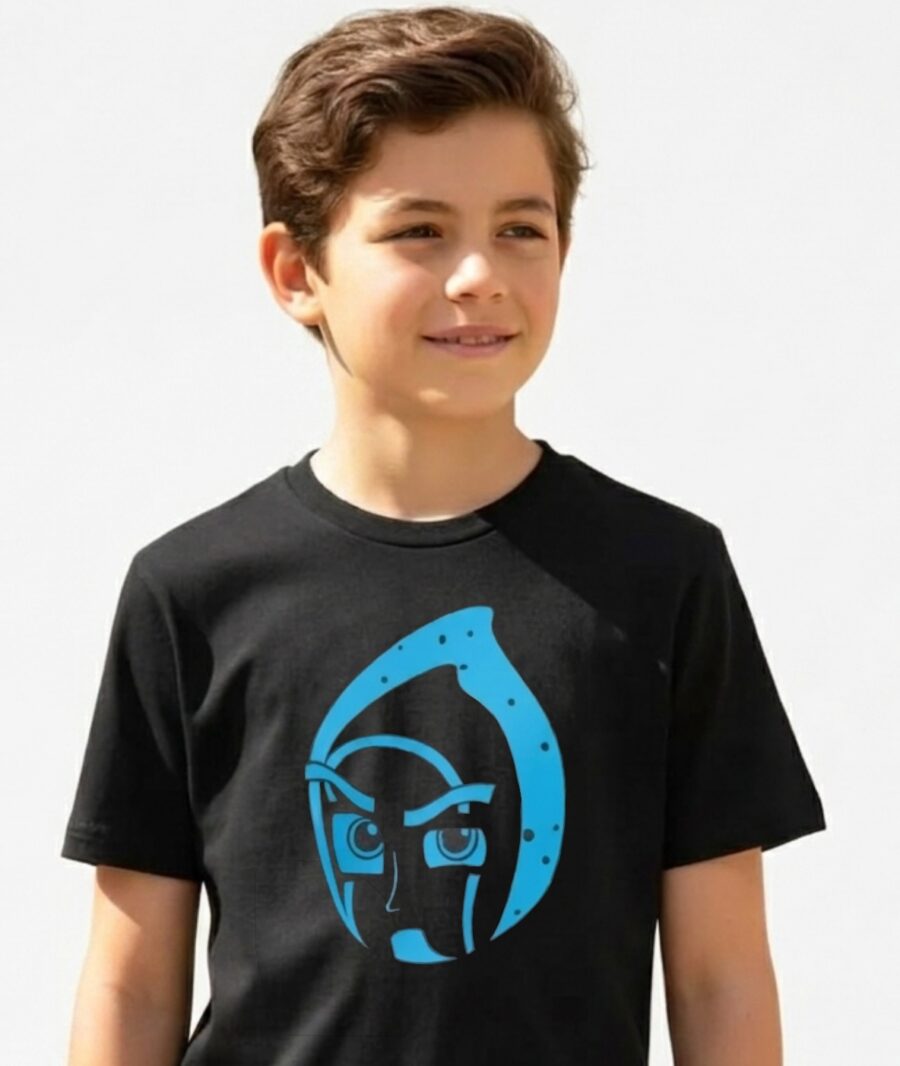 1 Camiseta Infantil Unissex Pj Masks Ninja Noturno mlr