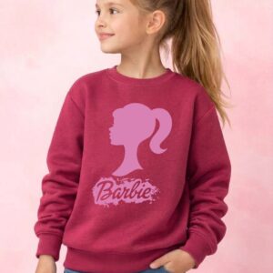 Moletom Rosa Barbie Infantil mlc