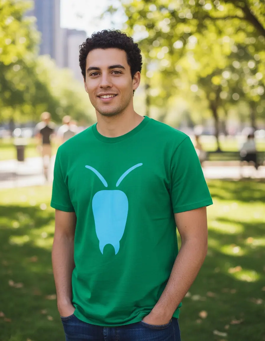 Camiseta Verde Masculino Adulto Aventureiros Luccas Neto mlc