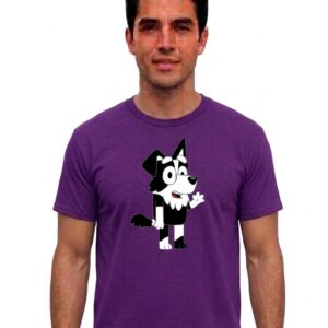 10 Camiseta Manga Curta Adulto Unissex Mackenzie Bluey mlc