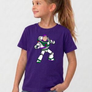 10 Camiseta Manga Curta Infantil Unissex Buzz Lightyear mlc