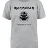 2 Camiseta Cinza Adulto Masculino Unissex Iron Maiden The Book Of Souls mlc
