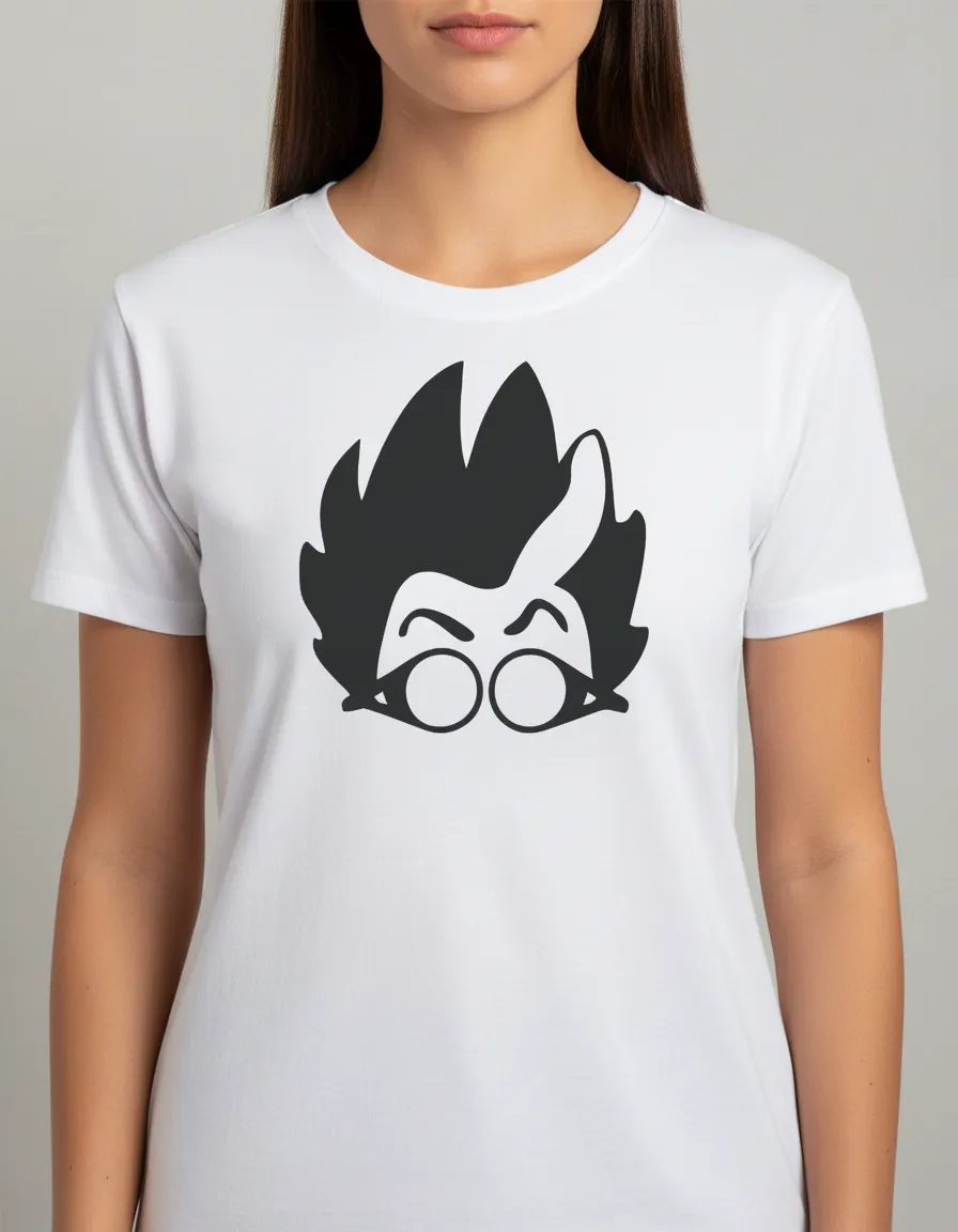 Camiseta Branca Feminina Pj Masks Romeo ( Baby Look ) mlc